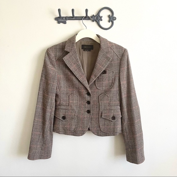 BCBGMAXARIA wool/cotton blend blazer (size Small) - Picture 1 of 5